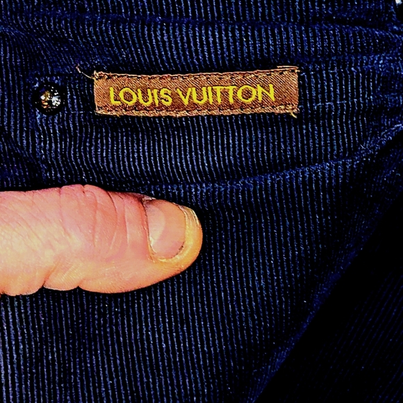 Louis vuitton navy corduroy pants - Picture 3 of 8